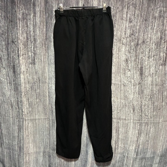 Bryn Walker Lagenlook Black Tencel Elastic Waist Pant Made in USA Women Size S - Picture 2 of 11